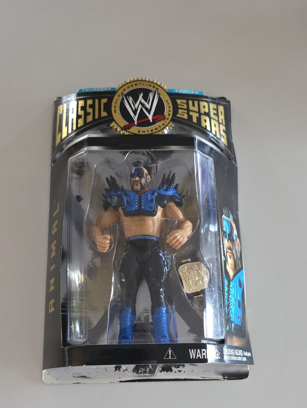 WWE Jakks Pacific Classic Superstars Series 6: Road Warrior Animal Action Figure